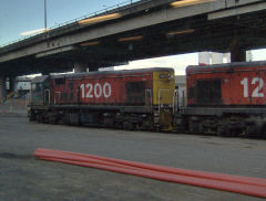 
DBR 1200 on Wellington shed and yard, September 2009